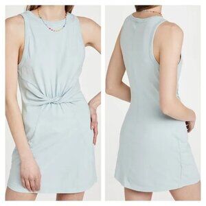 L*SPACE Seaview Mini Dress - Sky Blue |sz Medium | Sleeveless Beach Coverup